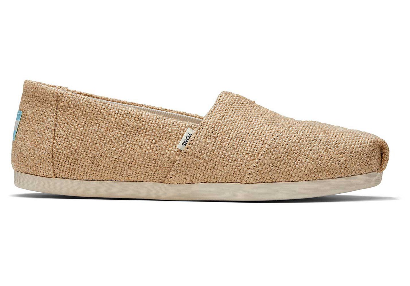 Toms Alpargata Burlap Espadrille Beige - Womens - 04635-XMJU